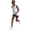 adidas Adizero Team Lauf-Singlet Kinder 001A - white/black 116