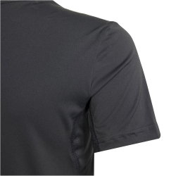 adidas Adizero Team Laufshirt Kinder IT5054 - black/white 116