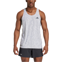 adidas Ultimate HEAT.RDY Engineered Lauf-Singlet Herren ADW8 - halsil XL