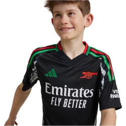 adidas FC Arsenal Ausw&auml;rtstrikot 2024/25 Kinder 095A - black 140