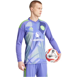 adidas Manchester United langarm Torwarttrikot 2024/25 Herren A0TG - purple S