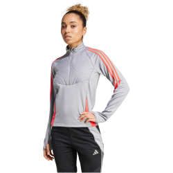 adidas Tiro 24 Winterized 1/4-Zip Trainingsoberteil Damen 150A - lightonix/shockred XS