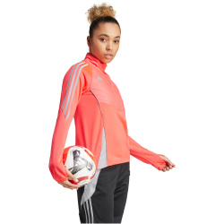 adidas Tiro 24 Winterized 1/4-Zip Trainingsoberteil Damen ABZL - shockred/lightonix XS
