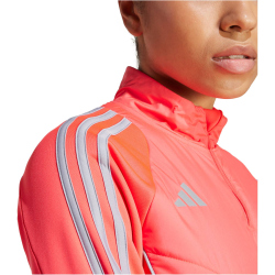 adidas Tiro 24 Winterized 1/4-Zip Trainingsoberteil Damen ABZL - shockred/lightonix XS