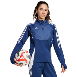 adidas Tiro 24 Winterized 1/4-Zip Trainingsoberteil Damen AEQ1 - tenabl/white XS