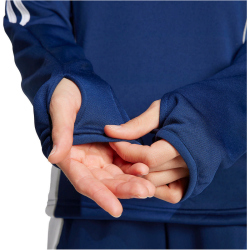 adidas Tiro 24 Winterized 1/4-Zip Trainingsoberteil Damen AEQ1 - tenabl/white XS