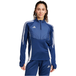 adidas Tiro 24 Winterized 1/4-Zip Trainingsoberteil Damen IY0129 - team navy blue 2/white M