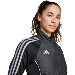 adidas Tiro 24 Winterized 1/4-Zip Trainingsoberteil Damen 095A - black/lightonix XS