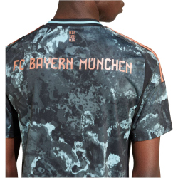 adidas FC Bayern M&uuml;nchen Ausw&auml;rtstrikot 2024/25 Herren 095A - black XL