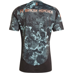 adidas FC Bayern M&uuml;nchen Ausw&auml;rtstrikot 2024/25 Herren 095A - black XL