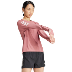 adidas Own The Run langarm Laufshirt Damen AFAK - precri S