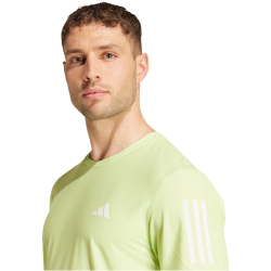 adidas Own The Run Laufshirt Herren IV5405 - pulse lime XL