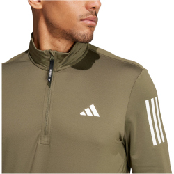 adidas Own The Run 1/2-Zip Lauf-Sweatshirt Herren AETE - olistr M