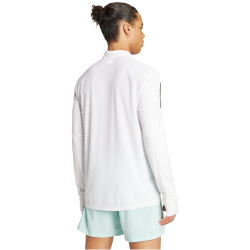 adidas Own The Run 1/2-Zip Lauf-Sweatshirt Herren 001A - white/white L