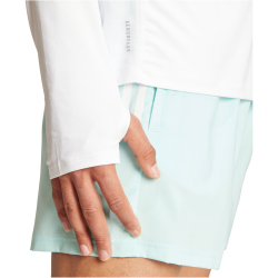 adidas Own The Run 1/2-Zip Lauf-Sweatshirt Herren 001A - white/white L