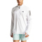 adidas Own The Run 1/2-Zip Lauf-Sweatshirt Herren 001A - white/white L