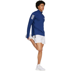 adidas Own The Run 1/2-Zip Lauf-Sweatshirt Herren 043A - dkblue XS