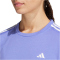adidas Own The Run 3-Streifen Laufshirt Damen AFAN - secobl XS