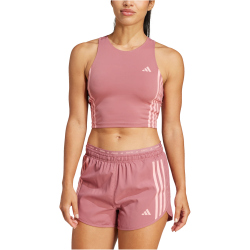adidas Own the Run 3-Streifen Lauf-Tanktop Damen AFAK - precri XS