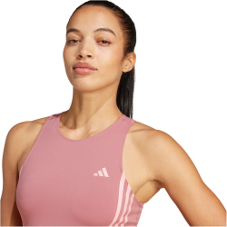 adidas Own the Run 3-Streifen Lauf-Tanktop Damen AFAK - precri XS