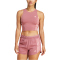 adidas Own the Run 3-Streifen Lauf-Tanktop Damen AFAK - precri XS