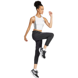 adidas Own the Run 3-Streifen Lauf-Tanktop Damen 001A - white S