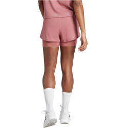 adidas Own The Run 3-Streifen 2in1 Laufshorts Damen AFAK - precri XS
