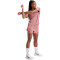 adidas Own The Run 3-Streifen 2in1 Laufshorts Damen AFAK - precri XS