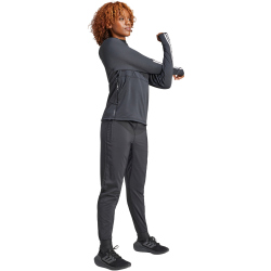 adidas Own the Run 3-Streifen Hoodie Damen 095A - black XXS