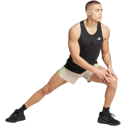 adidas Own the Run 3-Streifen Laufshorts Herren AEWN - wonbei/pullim M/5"