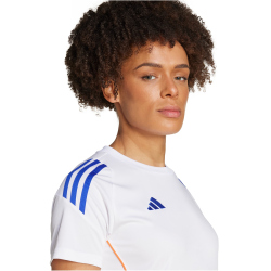 adidas Tiro24 Fu&szlig;balltrikot Damen 001A - white/lucblu/apsord XS