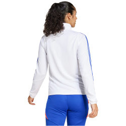 adidas Tiro24 Training-Sweatshirt Damen 001A - white/lucblu/apsord XS