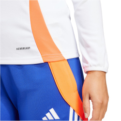adidas Tiro24 Training-Sweatshirt Damen 001A - white/lucblu/apsord XS