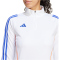 adidas Tiro24 Training-Sweatshirt Damen 001A - white/lucblu/apsord XS