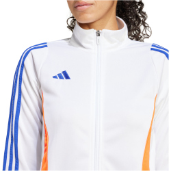 adidas Tiro24 Trainingsjacke Damen 001A - white/apsord/lucblu XS