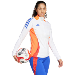 adidas Tiro24 Competition Trainingsjacke Damen 001A - white/apsord XS