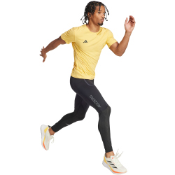 adidas Adizero Running Laufleggings Herren 095A - black/black M