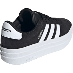 adidas VL Court Bold Plateau Sneaker Damen IH9995 - core black/cloud white/cloud white 36