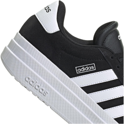 adidas VL Court Bold Plateau Sneaker Damen IH9995 - core black/cloud white/cloud white 36