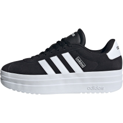 adidas VL Court Bold Plateau Sneaker Damen IH9995 - core black/cloud white/cloud white 36