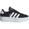adidas VL Court Bold Plateau Sneaker Damen IH9995 - core black/cloud white/cloud white 36