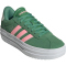 adidas VL Court Bold Plateau Sneaker Damen IH0365 - preloved green/pink spark/ivory 38