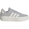 adidas VL Court Bold Plateau Sneaker Damen IF9784 - grey two/off white/core white 36
