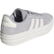 adidas VL Court Bold Plateau Sneaker Damen IF9784 - grey two/off white/core white 36