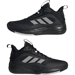 adidas Own the Game 3 Mid-Top Basketballschuhe Herren IH5849 - core black/cloud white/cloud white 39 1/3