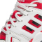 adidas Sportswear Midcity Sneaker Kinder 076A - cwhite/colred/cblack 38 2/3