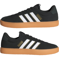 adidas VL Court 3.0 Sneaker Herren IH4789 - core black/cloud white/team victory red 40 2/3