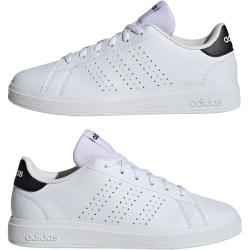 adidas Advantage Base 2.0 Sneaker Kinder IH8123 - cloud white/cloud white/core black 36