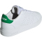 adidas Advantage Base 2.0 Sneaker Kinder ID3889 - cloud white/cloud white/green 35.5
