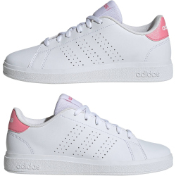 adidas Advantage Base 2.0 Sneaker Kinder ID3886 - cloud white/bliss pink/core black 36